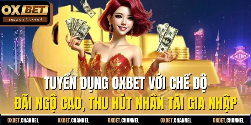 Tuyển dụng OXBET với chế độ đãi ngộ cao, thu hút nhân tài gia nhập